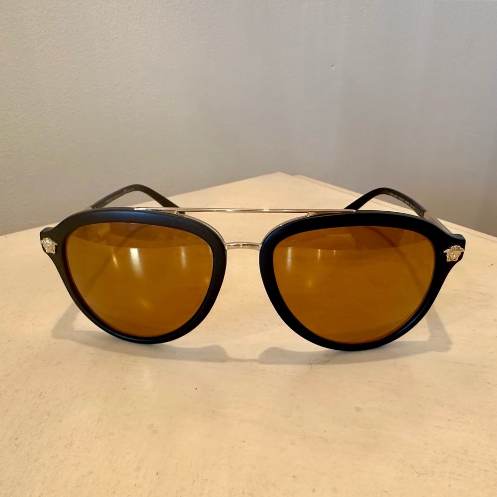 VERSACE Aviator/Pilot Sunglasses